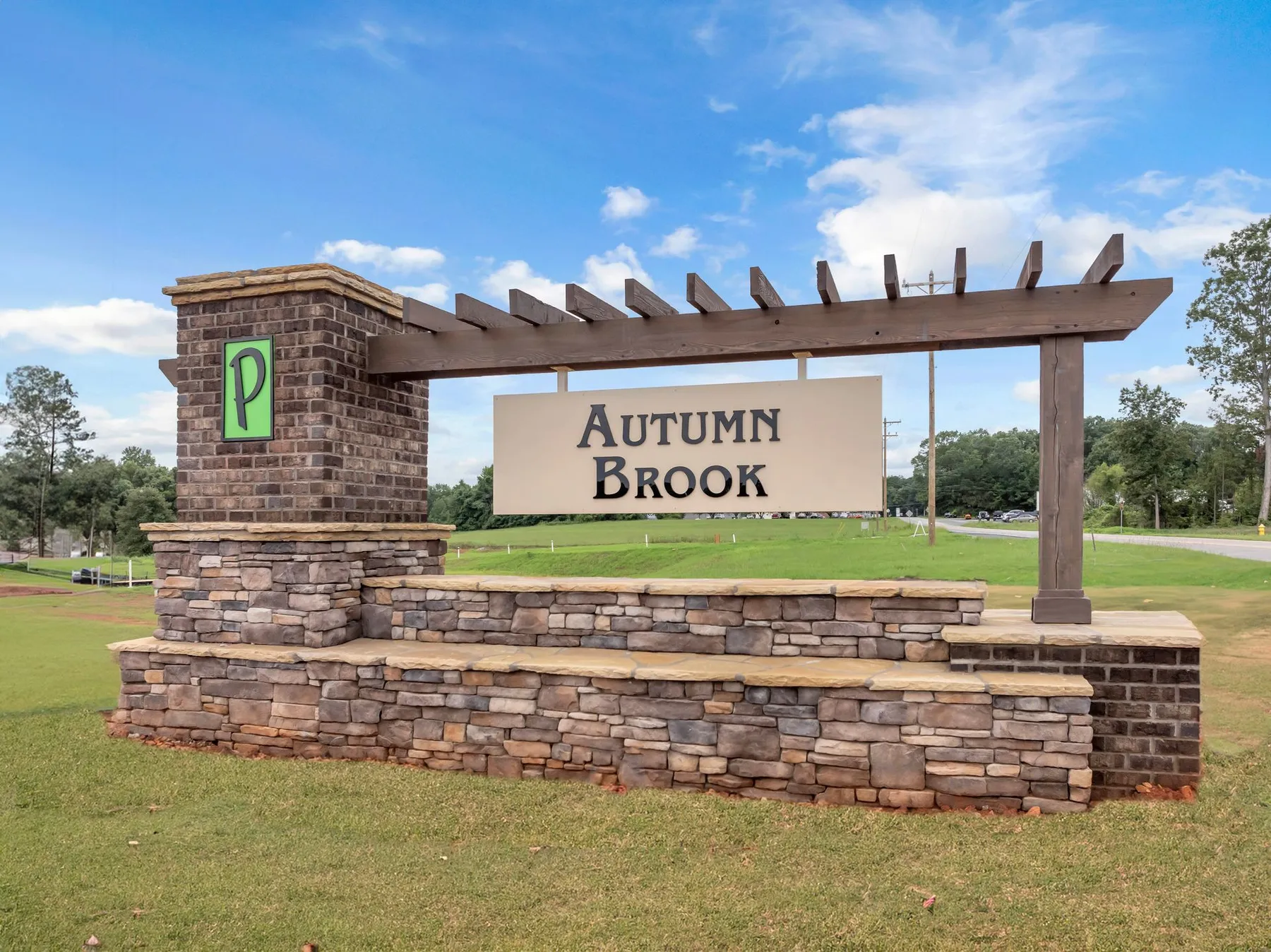 Autumn Brook community sign